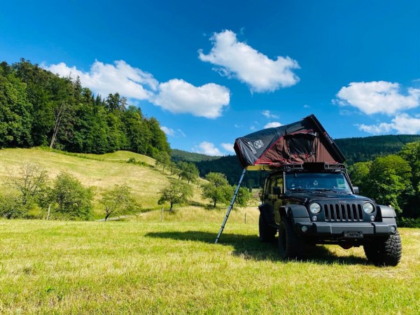 iKamper Skycamp 2.0 Dachzelt Musterzelt/Fotomuster mit leichten Schäden